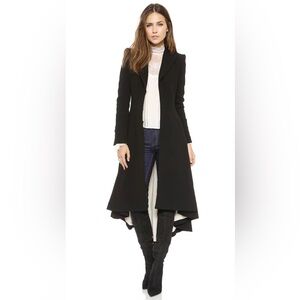 HAODUOYI Black Victorian Coat